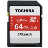 Thẻ nhớ 64GB SDXC Toshiba Exceria U3 90MBs/30MBs