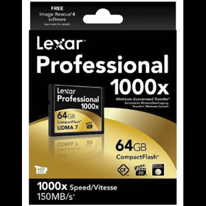 Thẻ nhớ CF Lexar Profession 150M/s tốc độ 1000x - 64GB