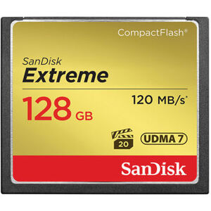 Thẻ nhớ CF Sandisk Extreme 128GB 120MB/s - SDCFXSB-128G-G46