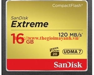 Thẻ nhớ CF SanDisk Extreme - 16GB/800X/120m/s