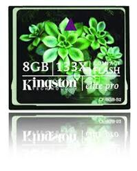 Thẻ nhớ Kingston CF Elite Pro - 8GB, 133X