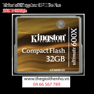 Thẻ nhớ Kingston CF Ultimate 32GB 600x 90MB/s