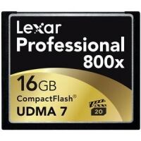 Thẻ nhớ Lexar CF Professonial 800X - 16Gb , 120 MB/s