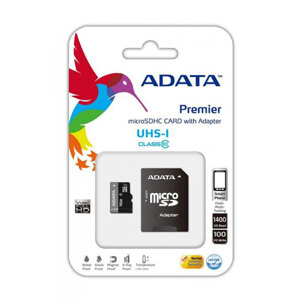 Thẻ nhớ Micro SD Adata 128GB UHS-I CLASS10 AUSDX128GUICL10A1-RA1