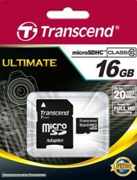 Thẻ nhớ Micro SDHC Trancend 16GB Class10 Box