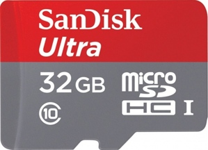 Thẻ nhớ MicroSDHC SanDisk Ultra - 32GB , 80 MB/s