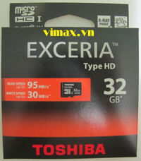 Thẻ nhớ MicroSDHC Toshiba Exceria 32GB 95mb/s