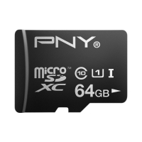 Thẻ Nhớ MicroSDXC PNY 64GB Class10 UHS-I ( With Adapter ) 100/20 MBs