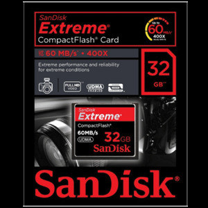 Thẻ nhớ SanDisk CF Extreme 32GB 400X 60MB/s