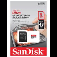 Thẻ nhớ SanDisk MicroSD Ultra 8GB 48Mb/s 320x