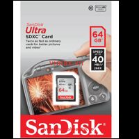 Thẻ nhớ SanDisk SDXC Ultra 64GB 40Mb/s