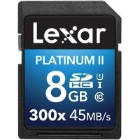 Thẻ nhớ SDHC Lexar Platinum II 8GB 300x UHS-I/U1 45MB/s