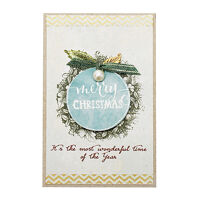 Thiệp Fairy Corner Merry Christmas GC10RE19 (Thiệp nhỏ - Nền xanh)