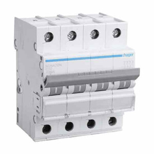 Thiết bị đóng cắt Hager (MCB) HLF490S