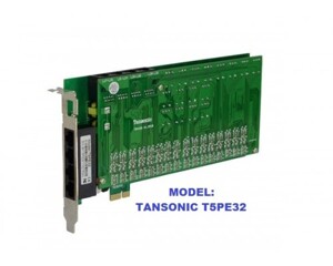 Thiết bị ghi âm kết nối PC Tansonic T5PE32 - 32 lines