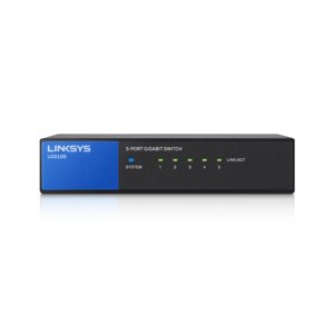 Thiết bị mạng Switch Linksys 5 Port LGS105