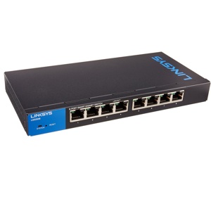 Thiết bị mạng Switch Linksys 8P LGS308