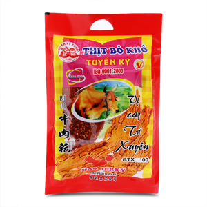 Thịt bò khô Tuyền Ký gói 60G