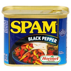 Thịt Hộp Hormel Spam Black Pepper 340g