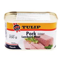 Thịt Luncheon Meat Tulip hộp 200g