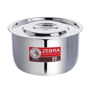 Thố Inox Zebra Indian 1 đáy 170022