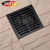 Thoát sàn chống mùi Black series Zento ZT522 (100x100mm)