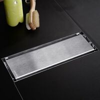 Thoát sàn chống mùi inox Zento ZT653-28 (80x280mm)