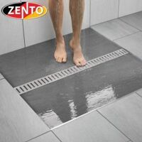 Thoát sàn inox304 Zento ZT758-100 (75x1000mm)