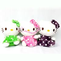 Thú Nhồi Bông Ghi Âm Hello Kitty Áo Đầm Bi GAC93