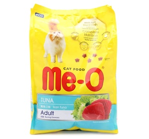 Thức ăn cho mèo Me-O vị Cá ngừ (Tuna) - 7kg (350g x 20gói)