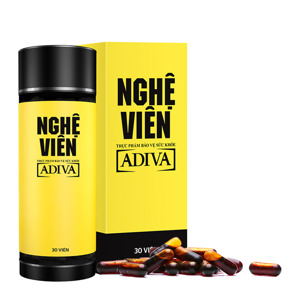 Thực phẩm bảo vệ sức khỏe Nghệ Viên Adiva 30 viên