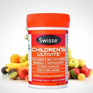 Thực phẩm bổ sung và Vitamin cho trẻ kén ăn Swisse Children's