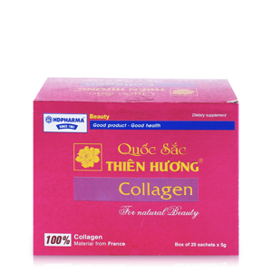 Thực phẩm chức năng bổ sung Collagen Quốc Sắc Thiên Hương 20 gói