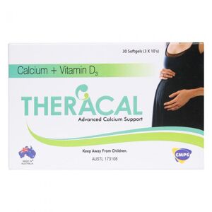 Thực phẩm chức năng CMPS Theracal bổ sung vitamin D và Canxi