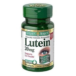 Thực Phẩm Chức Năng Hỗ Trợ Tăng Cường Thị Lực Nature’s Bounty Lutein 20mg (30 Viên)