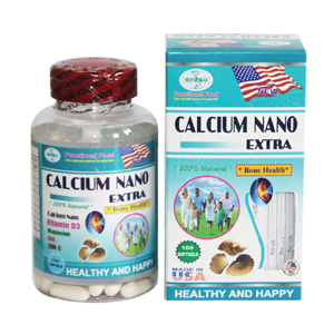 Thực phẩm chức năng hỗ trợ xương khớp Calcium Nano Extra