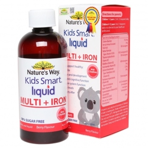 Thực phẩm chức năng Nature's Way Kids Smart sắt và vi chất 200ml