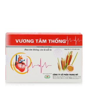 Thực phẩm chức năng Vương Tâm Thống 30 viên