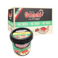 Thùng 12 hộp mì trộn Omachi xốt Spaghetti 105g