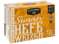 Thùng 12 lon bia East West Summer Hefeweizen 330ml