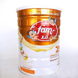 Thùng 12 lon sữa bột FAM X.O GOLD 900gr