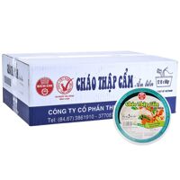 Thùng 12 tô cháo thập cẩm Bích Chi 60g