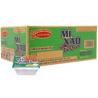 Thùng 18 khay mì xào Táo Quân thập cẩm 85g