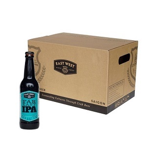 Thùng 24 chai bia East West Far East IPA 330ml