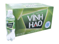 Thùng 24 chai nước khoáng có ga Vĩnh Hảo 500ml