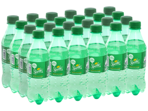 Thùng 24 chai nước ngọt Sprite hương chanh 390ml