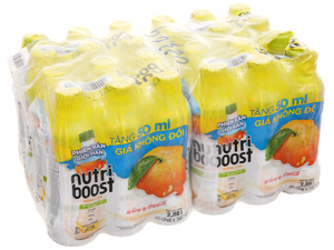 Thùng 24 chai sữa trái cây Nutriboost hương cam 297ml