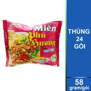 Thùng 24 gói miến gói Phú Hương Hương Vị Thịt Bằm Acecook