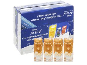 Thùng 24 Hộp Sữa Chua Nestlé Acti-V Yến Mạch 180ml/hộp