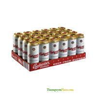 Thùng 24 lon 500ml - Bia Budweiser Budvar Original ( Séc - Bia ngoại )